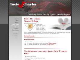 Website - Lucie J. charles